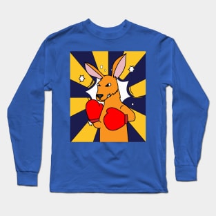 Boxing Glove Boxing Kangaroo Fighting Long Sleeve T-Shirt